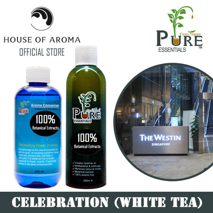 Celebration (White Tea) Aroma Essential Oil / Massage Oil / Reed Refill