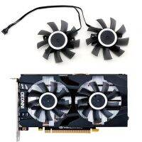 New 2PCS CF-12815S 75MM DC 12V 0.28A 4PIN GTX1660TI RTX2060 GPU Cooler For Inno3D RTX2060 GTX1660TI GPU Cooler Fan