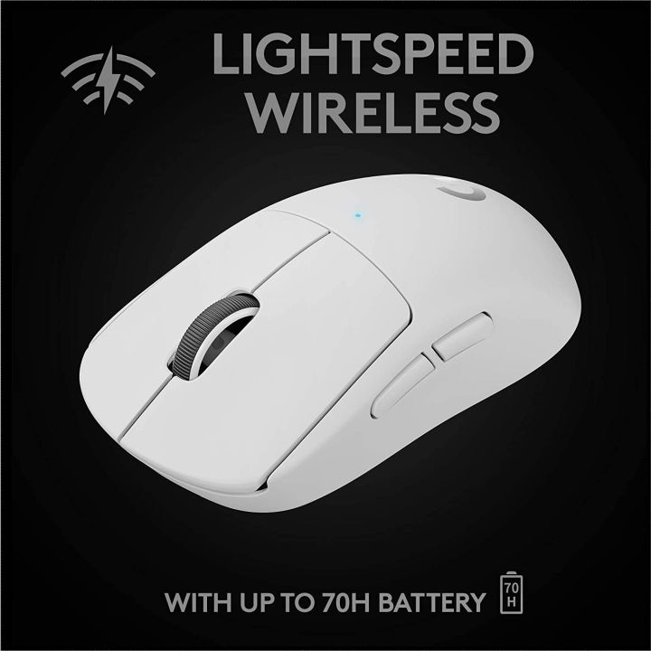 logitech-g-pro-x-superlight-gaming-wireless-mouse-สีขาว-ประกันศูนย์-2ปี-ของแท้-white