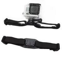 【▨】 Infinityclicks Sports Vented Action Camera Helmet Strap Mount Belt สำหรับ