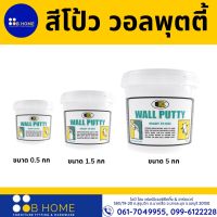 วอลพุตตี้ Wall Putty ปูนโป้วรอยร้าว อเนกประสงค์ อุดกำแพงปูน ซ่อมรอยแตกร้าวต่างๆ