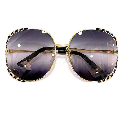 ร้อนผู้หญิงแว่นกันแดดยี่ห้อออกแบบแว่นตาหญิงไล่โทนสีอาทิตย์แว่นตาบิ๊กแว่นตาหญิงอาทิตย์ UV400