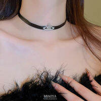 MIAOYA สร้อยคอหนังพังค์ INS สำหรับผู้หญิง
