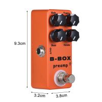 MOSKY Guitar Effect Pedal BB Preamp B-Box Preamp Overdrive Electric Bass Guitarra Acoustic Guitar Effect Analog Signal