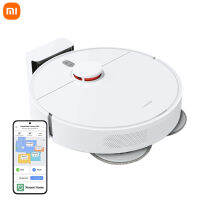 Xiaomi Robot Vacuum S10+ หุ่นยนต์กวาด เครื่องดูดฝุ่นอัตโนมัติ ขจัดคราบสกปรกที่เหนือชั้น ด้วยแผ่นม็อบแบบคู่ 4,000 Pa* ระบบนำทางด้วยเลเซอร์ LDS