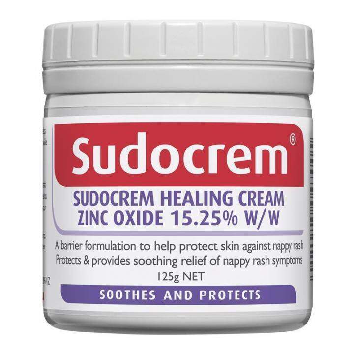 Sudo Crem 125g, Antiseptic Healing Cream, Antiseptic Healing Cream Nappy Rash Cream Eczema