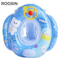 【lz】☃✚﹍  Rooxin bebê infantil piscina flutuador assento inflável anel de natação para crianças com volante círculo piscina inflável brinquedos