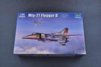 ทรัมเป็ตเตอร์ชุดประกอบโมเดล05802 1/48 Mig-27 Flogger D โมเดลเครื่องบินพลาสติก