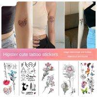 【YF】 Hand Drawn Temporary Tattoo Sticker High Quality Adhesive Arm Cool Art Beauty And Health Tattood Face Painted Tattoos