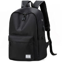 Mens Casual USB Laptop Notebook Backpack Rucksack Teenagers Schoolbag Travel Sports Leisure School Bag Pack For Male Female