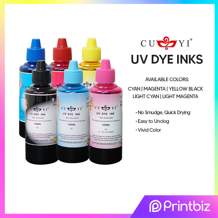 Cuyi Uv Dye Ink 100ml Universal Ink Lazada Ph 6798
