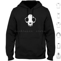 Creepy Cat Skull Halloween Shirt Hoodies Long Sleeve Spooky Creepy Cat Skull Halloween Halloween Cute Cat Black Cat Be