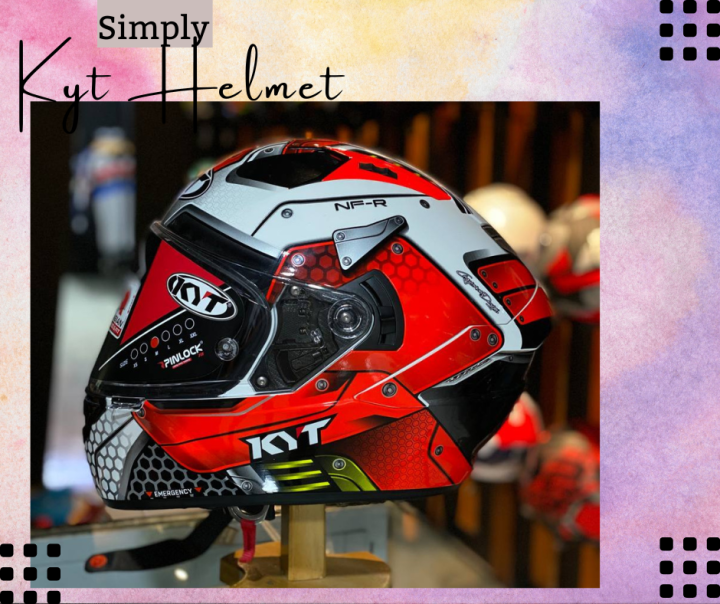 Kyt Helmet Biomech Nfr Dual Visor Fullface Helmet Rppl Lazada Ph