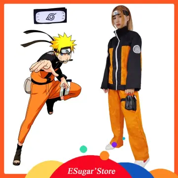 Kids Anime Naruto Shippuden Uzumaki Naruto Cosplay Costume Boys