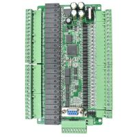 FX3U 48MR RS485 RTC (Real Time Clock) 24 Input 24 Relay Output 6 Analog Input 2 Analog Output Plc Controller