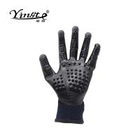 [COD] Five-finger for pets cat and dog bathing massage gloves hair grooming horse washing