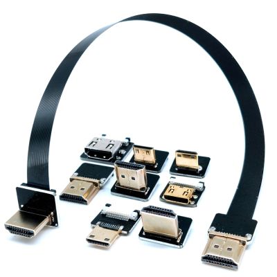 【YF】 Flat Cable UP/Down to degree flexible hd ribbon pin 20pin Plug raspberry 4