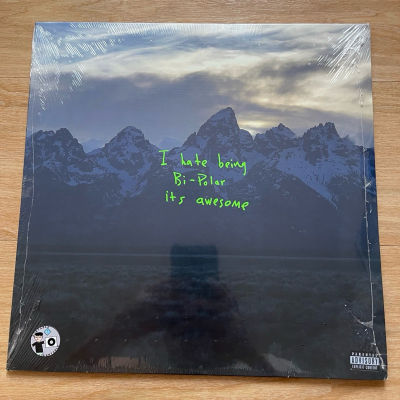 แผ่นเสียง Kanye West - Ye ,Vinyl, LP, Album, Hip Hop, Funk / Soul *มุมปกขวามีรอยพับบางๆ มือหนึ่ง ซีล