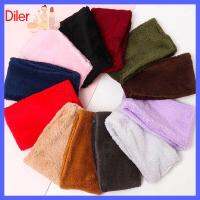 DILER หนาขึ้น ที่อุ่นคอ กันลม สีทึบทึบ ผ้าพันคอเก็บความร้อน ปกคออบอุ่นคู่ ขี่ Bib หลอดอุ่นขึ้น ชายหญิง