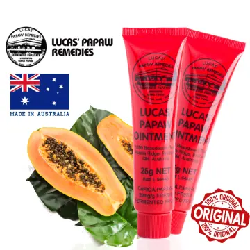Lucas Papaw Carica Papaya Fresh Fermented Fruit Ointments 6pcs