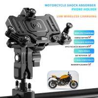 Motorcycle Mobile Phone Holder Wireless Chargingfor for Ducati MONSTER 796 696 695 795 797 821 1200 400 Accesorios Bracket