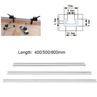 งานไม้ T-Slot สไลด์ติดตามอลูมิเนียม T-Tracks Mitre Track สำหรับงานไม้เลื่อยเราเตอร์ตาราง Workbench เครื่องมือประเภท-19