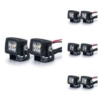 LED Lights Bright Headlights Spotlight for 1/10 RC Crawler Car TRX4 Axial SCX10 90046 Wraith RR10 VS4-10 Redcat Gen8