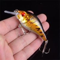 3D Eyes 7.5cm 10.2g Hard VIB Lures Fishing Minnow Bait Treble Hooks Sinking Crankbait Wobblers Fishing Tackle