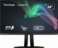 Viewsonic ColorPro VP2456 24" FHD Pantone Validated 100% sRGB &amp; Factory Pre-Calibrated Monitor with 60W USB-C