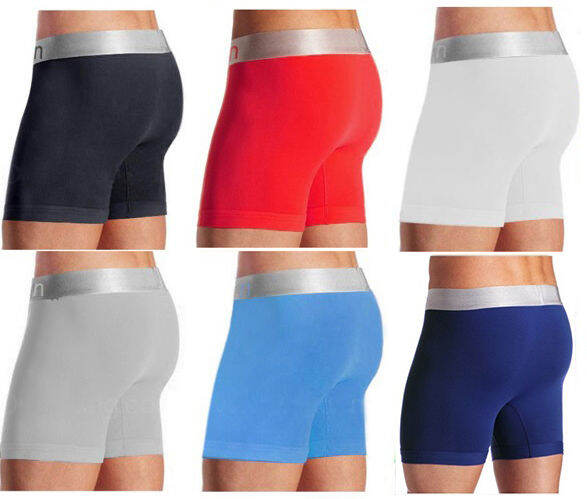 Men Shorts Long Boxers Cotton Boxer shorts Underwear Boxer Briefs ...