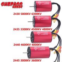 SURPASS HOBBY Waterproof Brushless Motor 2430 2435 2440 2445 Motor for Traxxas HSP 1/16 1/18 RC Lexus Drift Racing Climbing Car