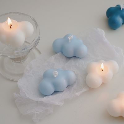 Small Cloud Scented Candle Room Creative Decoration Gift Lovely Handmade Birthday Candels