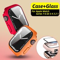 Case For Apple Watch Series 7 SE 6 Protector Accessories Apple Watch Case 7 SE 6 Case Full Cover For Apple Watch Screen Film