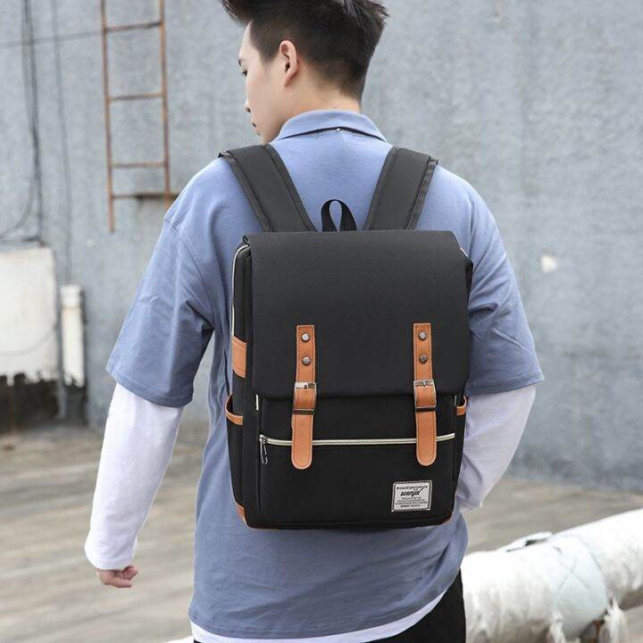 2021vintage-solid-laptop-backpack-men-retro-college-school-bags-oxford-cloth-fashion-backpacks-leisure-notebook-designer-bag-for-men