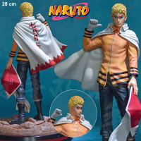 Model โมเดล Figure ฟิกเกอร์ จาก Naruto Shippuden นารูโตะ ชิปปุเดง นินจาจอมคาถา โอ้โฮเฮะ ตำนานวายุสลาตัน Boruto Next Generations โบรูโตะ เน็กซ์ เจนเนเรชั่น Seventh Hokage Uzumaki อุซึมากิ สูง 28 cm Ver อนิเมะ คอลเลกชัน ของขวัญ New Collection manga