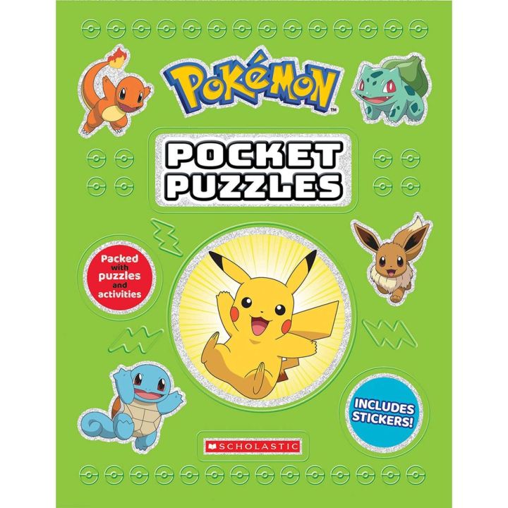 New Releases ! Pokmon Pocket Puzzles (Pokmon) (ACT CSM ST) [Paperback] หนังสือภาษาอังกฤษใหม่ พร้อมส่ง