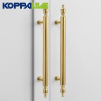 KOPPALIVE Furniture Hardware Solid Brass Handles for Wardrobe Kitchen Cabinet Drawer Vintage Long Pulls Cupboard Shoe Box Knobs