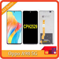 ต้นฉบับ6.72 "สำหรับ Oppo A98 5G CPH2529สัมผัสหน้าจอ LCD จอสำรองประกอบ Digitizer สำหรับ OppoA98จอ5G