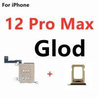 ตัวเชื่อมต่อซิมเครื่องอ่านการ์ดแบบคู่ริบบิ้นสายเคเบิลงอได้สำหรับ iPhone 12 Pro Max อะไหล่เปลี่ยน LKT37122ผู้ถือซิมการ์ดถาดใส่ซิม