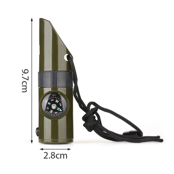 7-in-1-outdoor-whistle-compass-thermometer-camping-hiking-accessory-multi-functional-survival-tools-nylon-neck-rope-compass-survival-kits