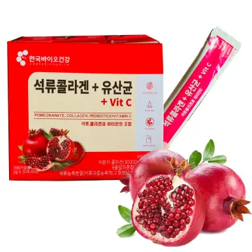 Cách sử dụng collagen lựu đỏ Hàn Quốc và vitamin C như thế nào?
