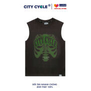 Áo tanktop oversize X SKEL City Cycle