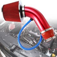 Universal Car Racing Cool Air Intake Kit 3Inch Pipe Aluminium Automotive Filter Induction Low Hose and Clamp Kits