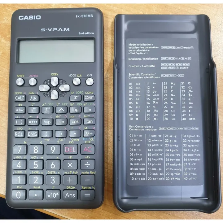 Casio fx 570ms 2nd edition Scientific Calculator 570ms2 570ms II FX ...