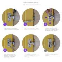 【CW】 1PCS Door Clasp Metal Locks Flip Latch for Window Hardware Accessories