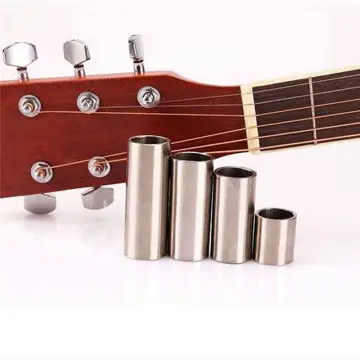 60MM High Guitar Slide Bar Stainless Steel Metal/Glass Finger Slides - Play  Guitars