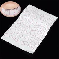 DEQWQRT 70Pcs มีประโยชน์ เครื่องมือความงาม มืออาชีพ ต่อขนตา Grafting Eyelash Scale Pad ปะ เคล็ดลับใต้ตา