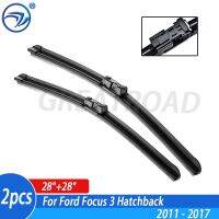 Wiper 4A &amp; 4A Front Wiper Blades For Ford Focus 3 Hatchback 2011 - 2017 Windshield Windscreen Front Window 28"+28"