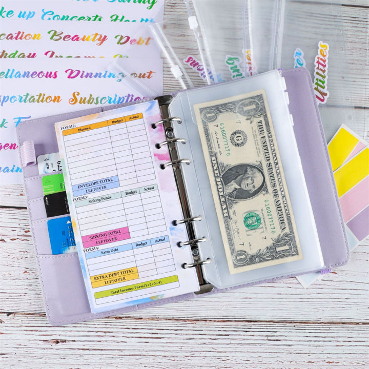 cash-budget-money-organizer-financial-macaron-a6-gradient-planner-hand-book