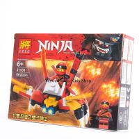 ProudNada Toys ของเล่นเด็กชุดตัวต่อเลโก้นินจา LELE NINJA Masters of Spinjitzu 66 PCS 31108